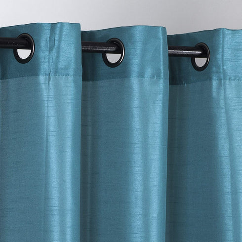 Adore the Decor™ Faux Silk 54 x 84 in. Single Grommet Curtain Panel